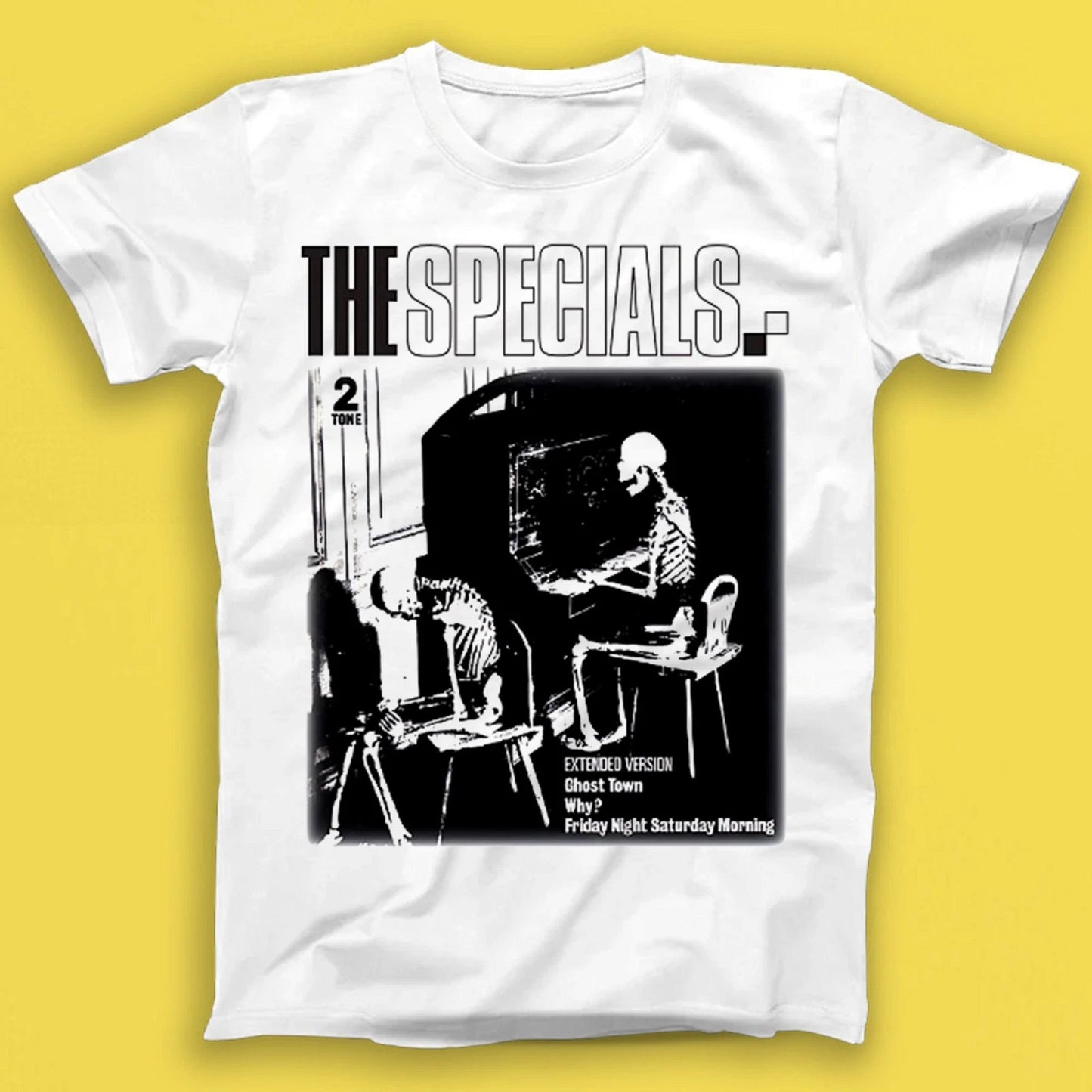 The Specials Ghost Town 2tone Ska Reggae Music Best Seller Gift Tee Tshirt T2912