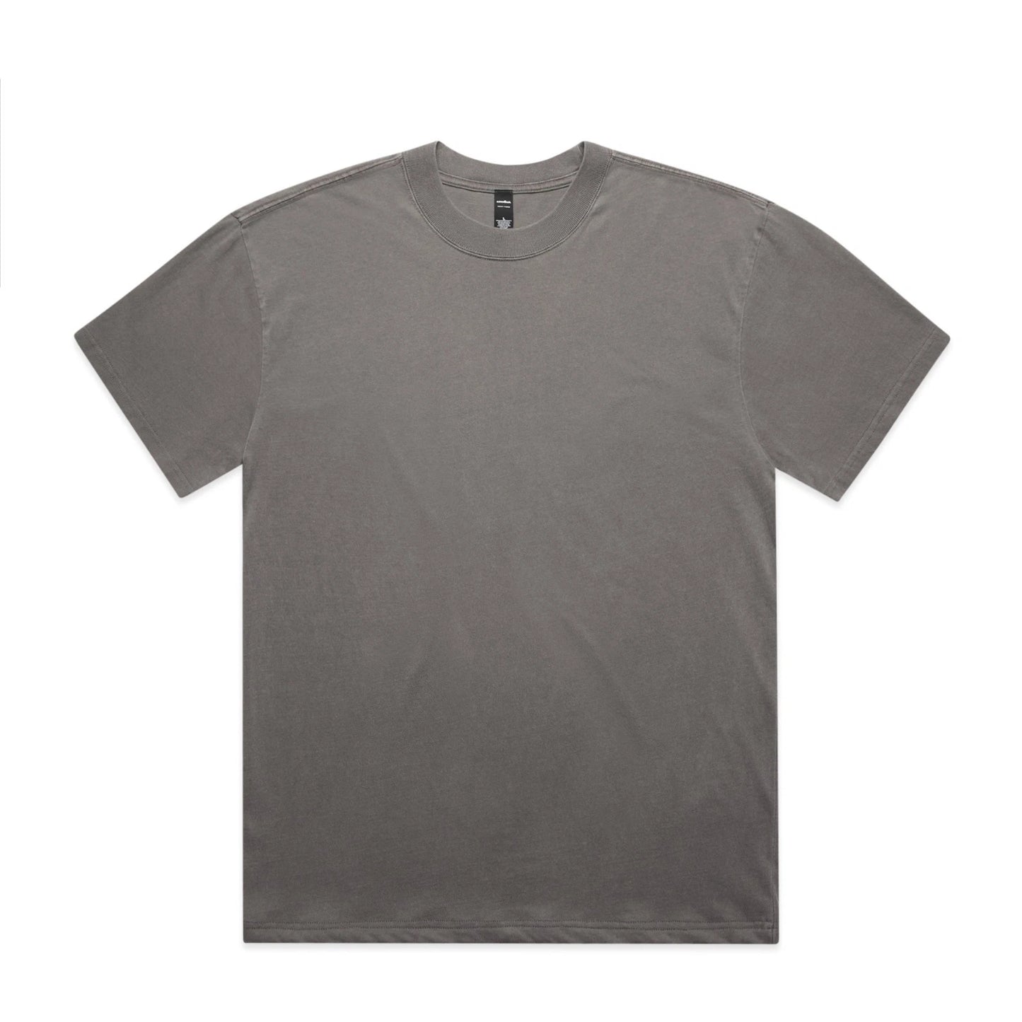 AS COLOUR HEAVY MINUS FADED GREY OVERSIZED TEE [2-PACK] - SMALL, FADED GREY