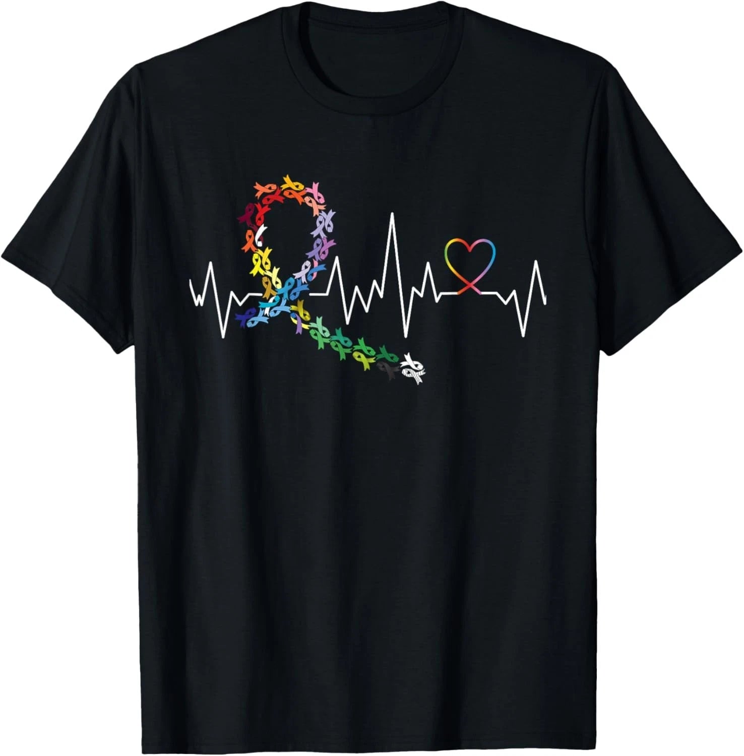 All Cancer Matters Awareness Day Heartbeat Gift Unisex T-Shirt