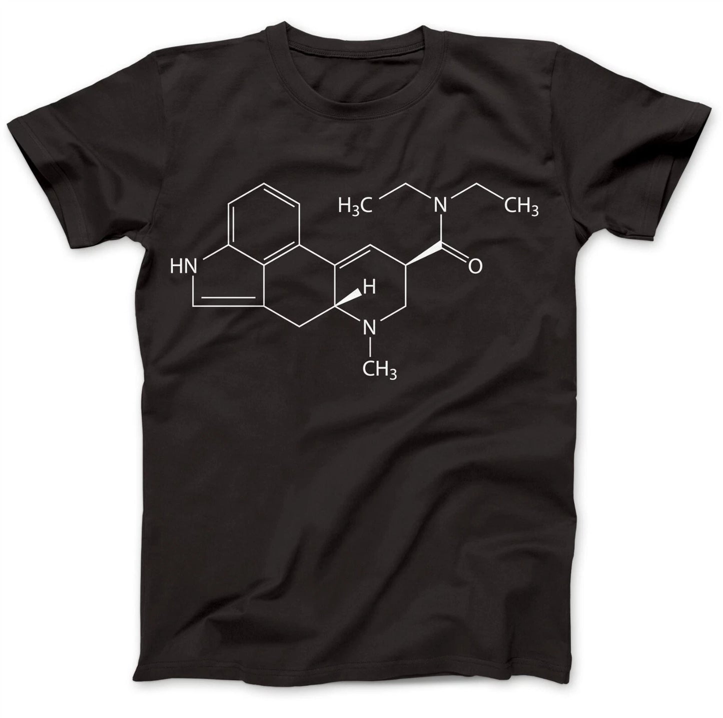 NEW LSD Molecule Acid Psychedelics T-Shirt Cotton Terence McKenna DMT S TO 5XL