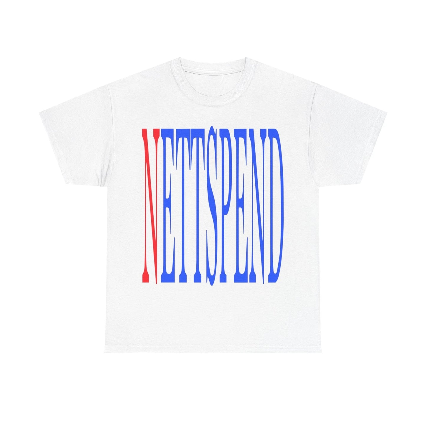 Nettspend Wordmark Invert Tour Merch T-Shirts Tees White - All Sizes