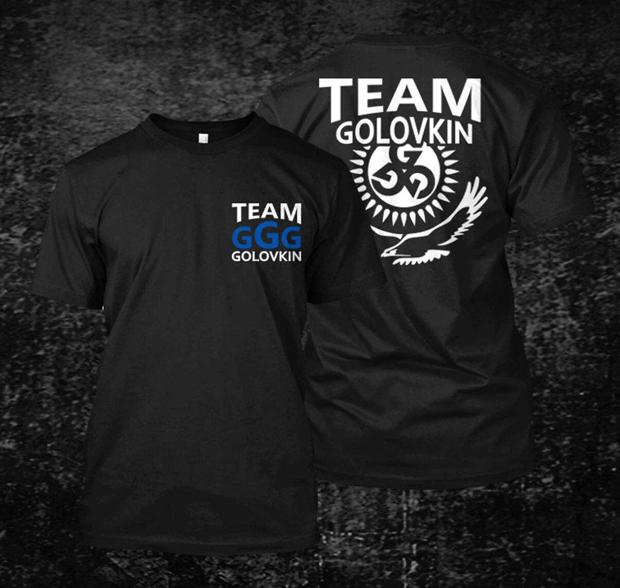 GGG Gennady Golovkin Team boxing  -  Custom front and back tee
