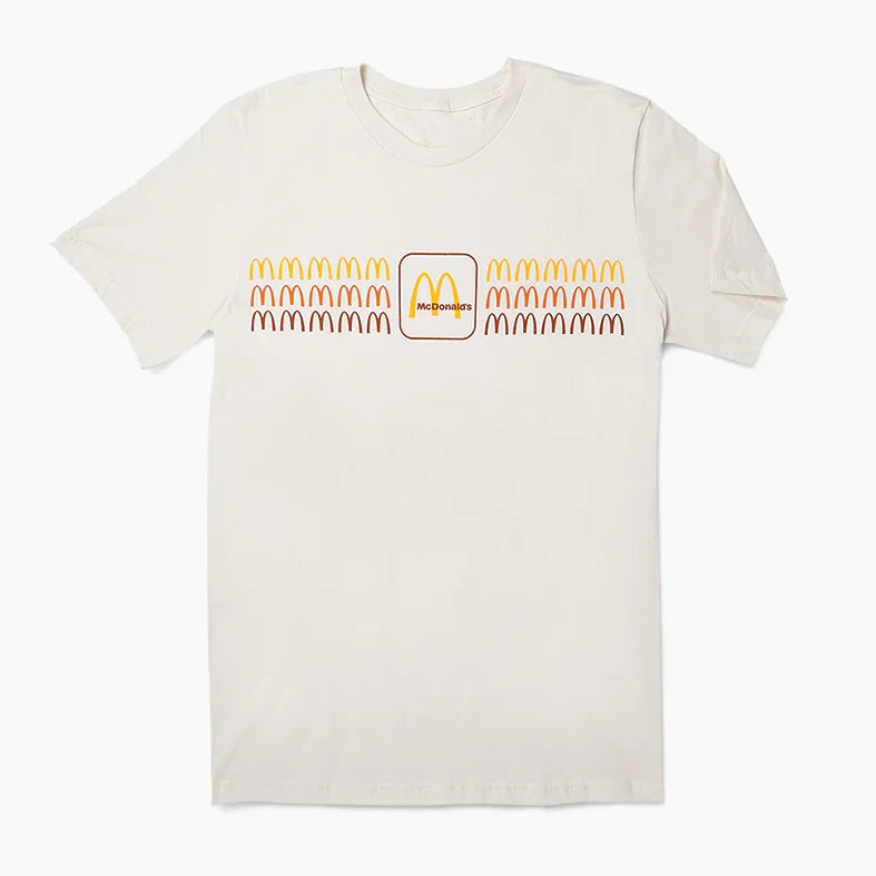 McDonald's Arches Retro Package T-Shirt Tee - L Size - Large - NEW