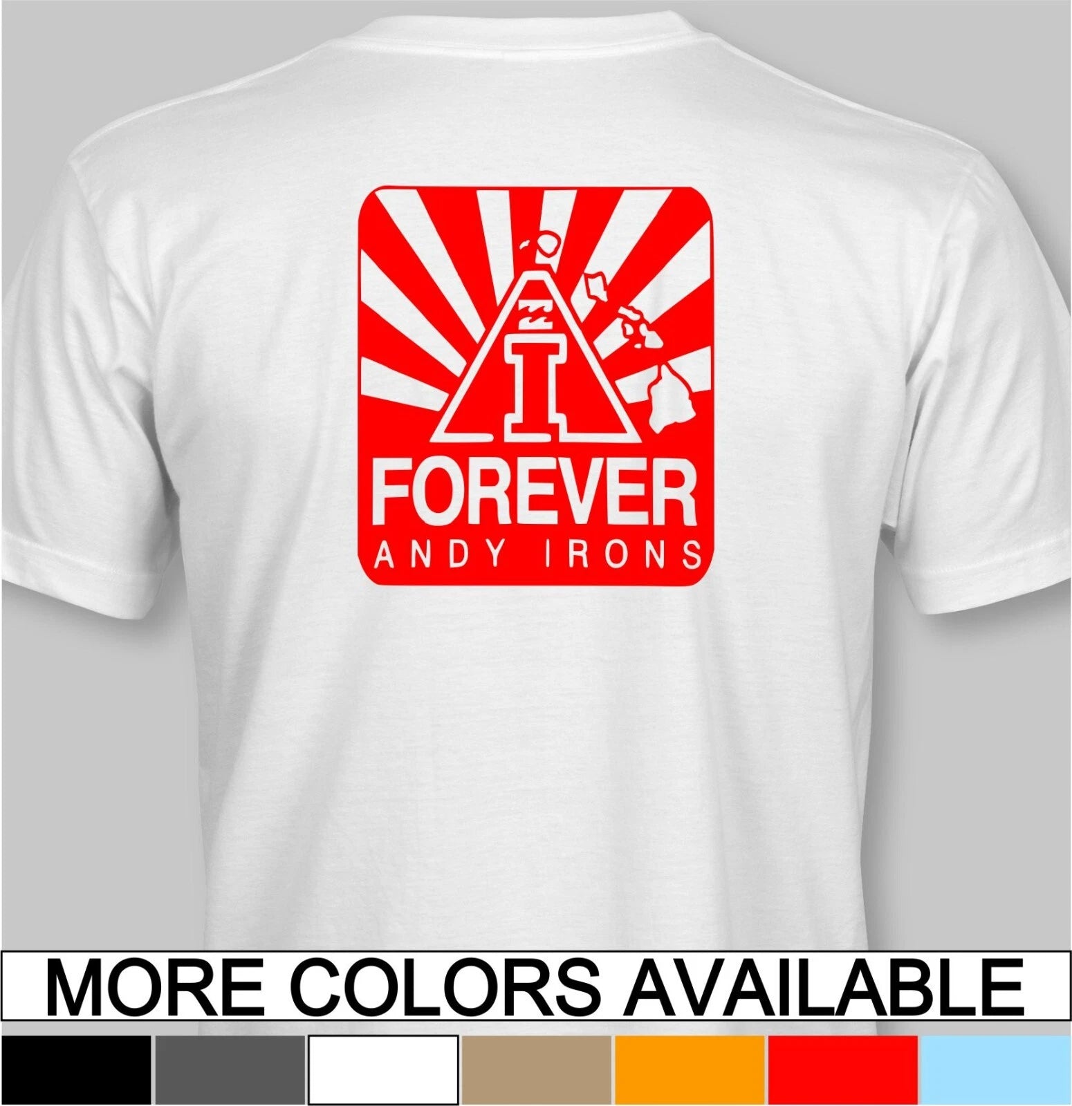 Andy Irons Forever  Retro T-Shirt surf surfing california hawaii