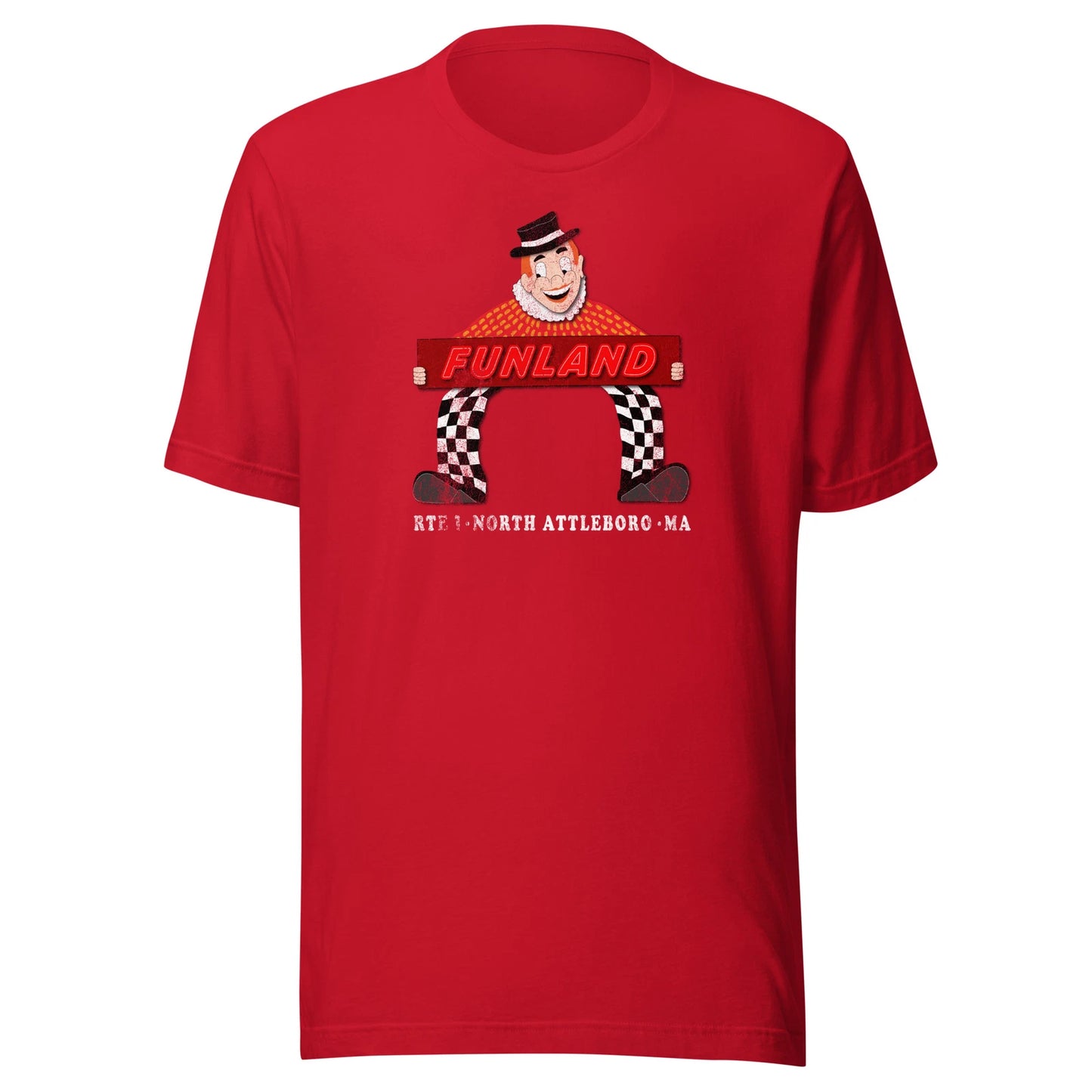Funland T Shirt - North Attleboro, MA | "Jolly Cholly" Retro Amusement Park Tee