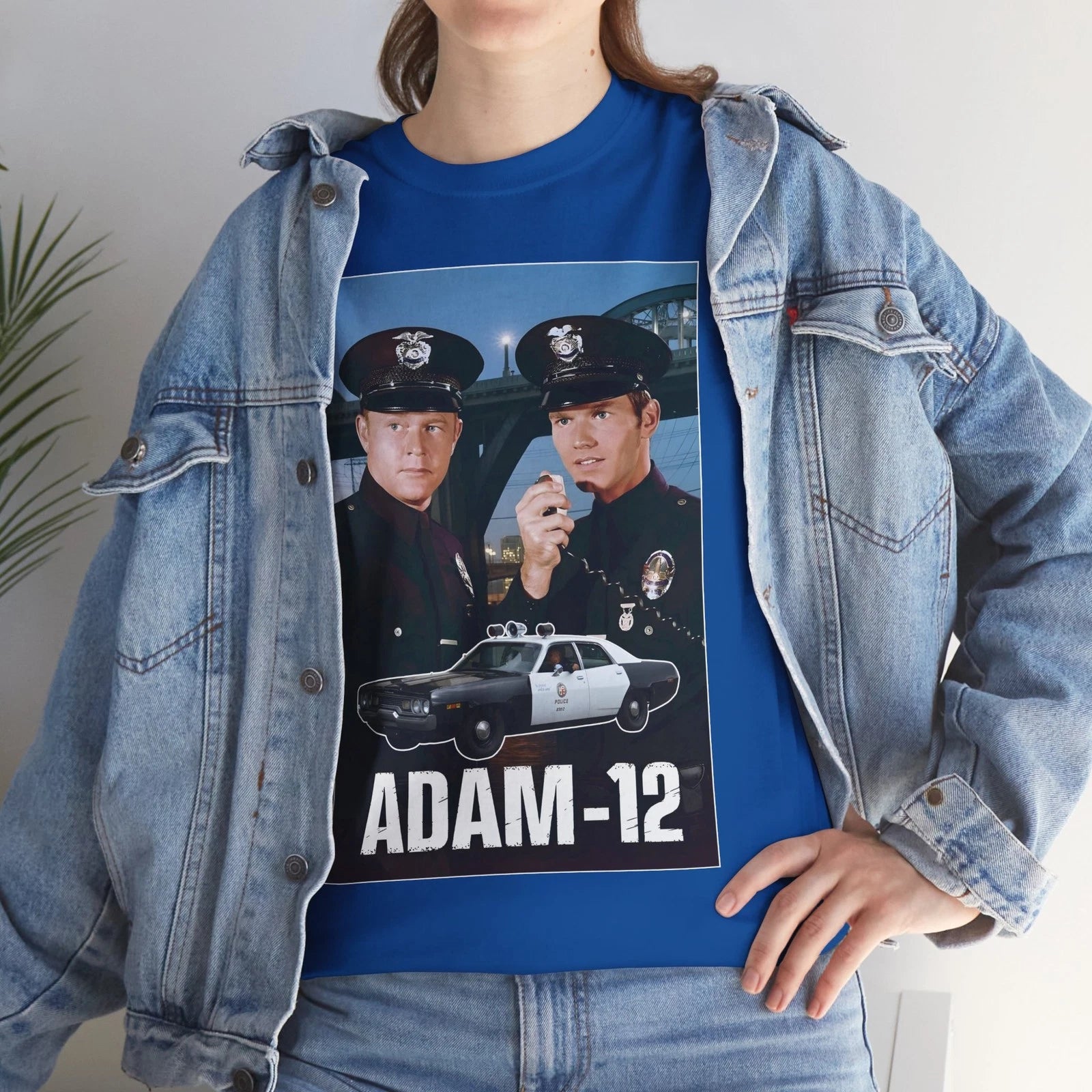 Adam-12 TV Series (1968-75) T-Shirt Police Crime Drama Kent McCord LAPD