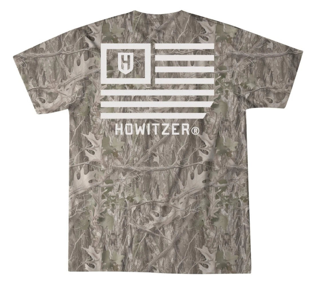 Howitzer Clothing Men's T-shirt Slant Flag