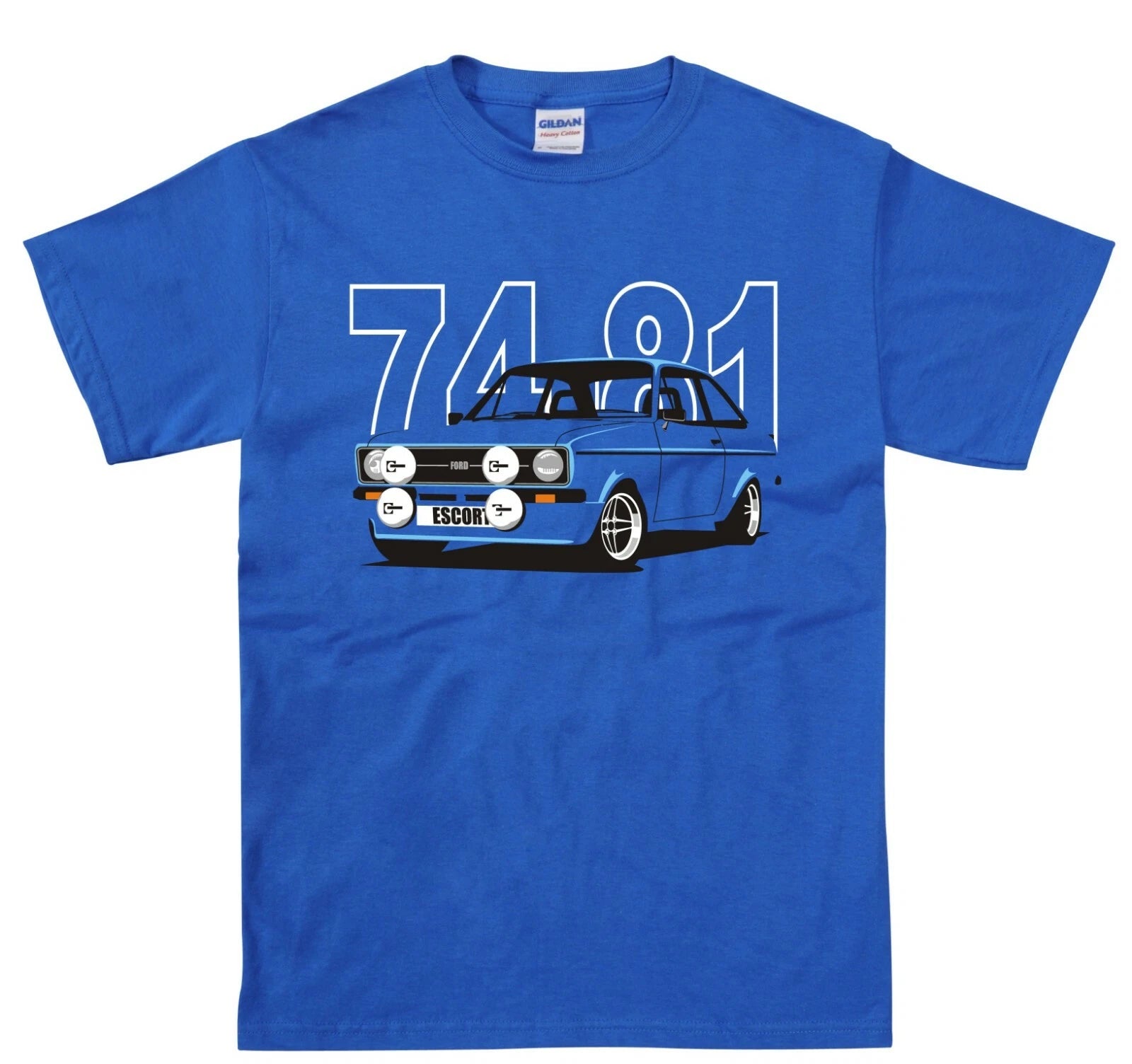 Ford Escort MK2 T Shirt RS Classic Car Retro Sizes S-5XL
