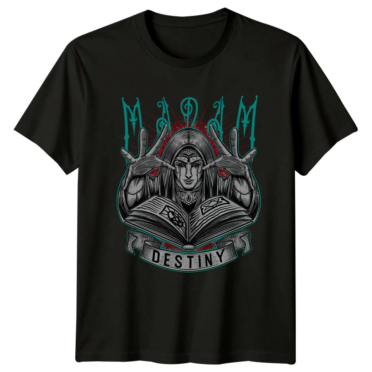 MADAM Occult Destiny Mens T-Shirt Womens Tee Graphic Unisex Top