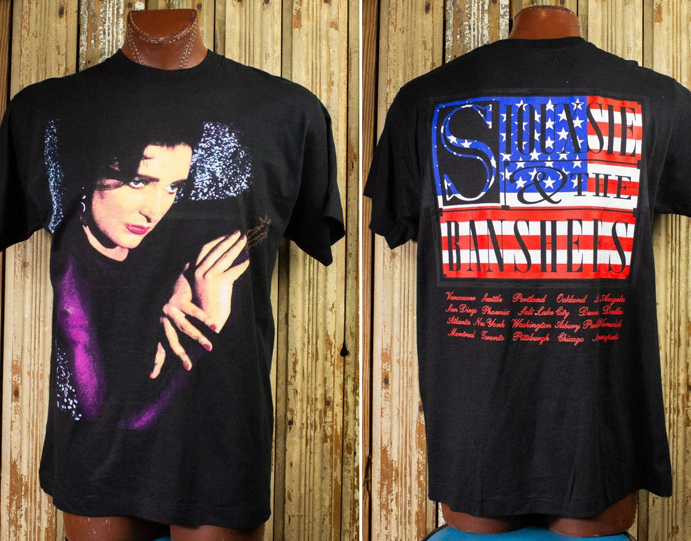 Vintage Siouxsie and the Banshees US Tour Concert T Shirt 1995