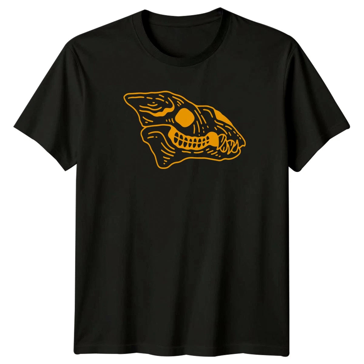 Animal Skull Mens T-Shirt Wildlife Animals Gift For Him