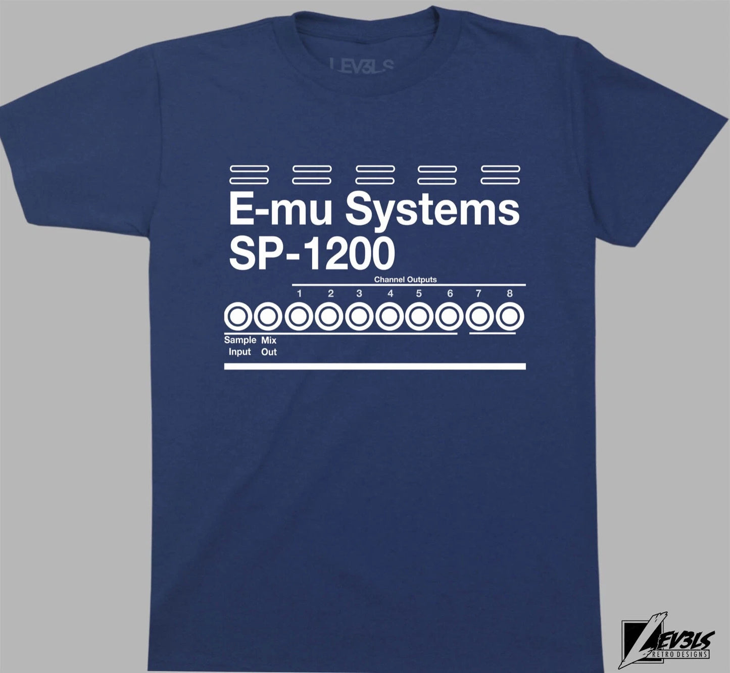 EMU SP-1200  T SHIRT 90'S DJ  TURNTABLE BOOM BAP MUSIC TECHNICS SP-1200 SAMPLER