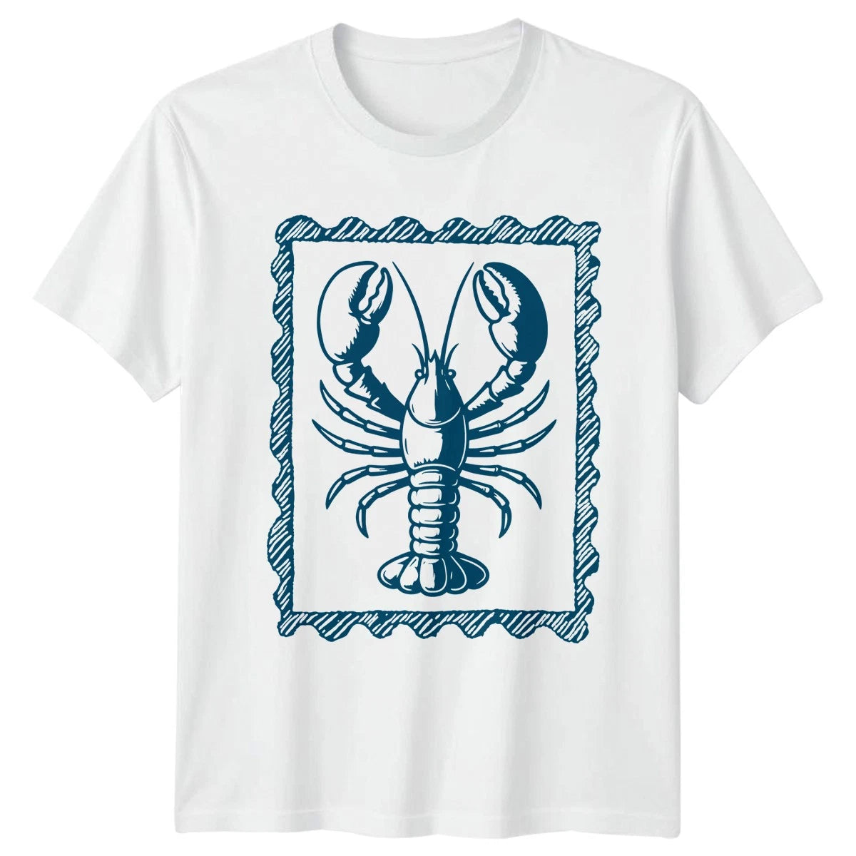 Lobster Animals Crustacean Graphic Tee Men Women Unisex T-Shirt