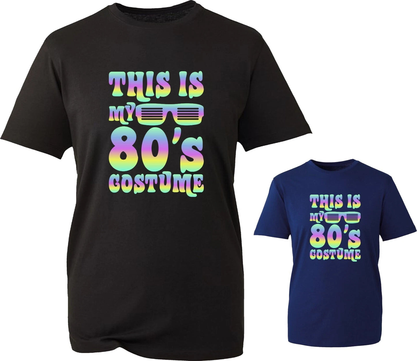 This Is My 80's Costume Vintage T-Shirt Classic Retro Funny Gift Unisex Tee Top