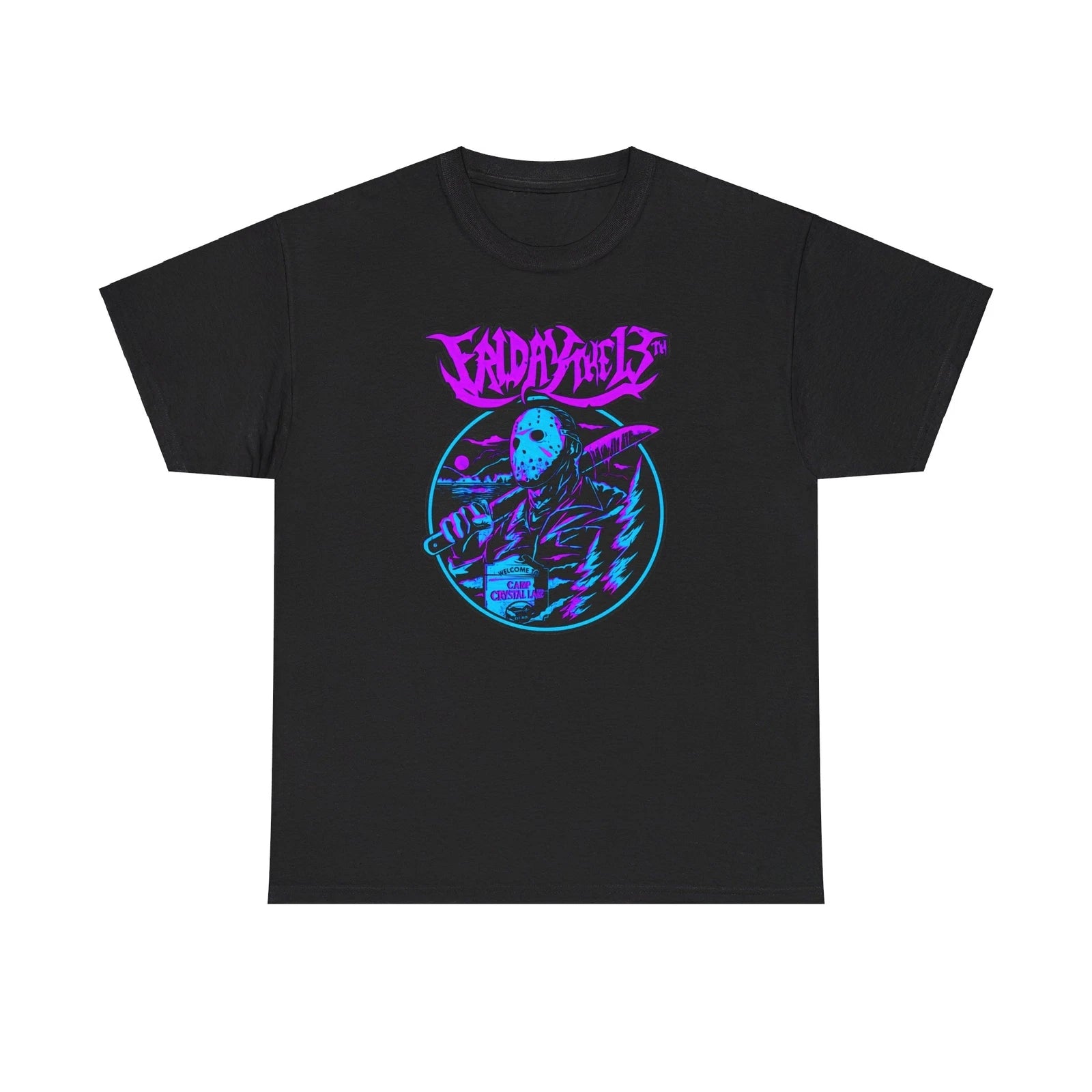 Friday the 13th Shirt | Retro Jason Voorhees Horror Movie Tee | Halloween Gift