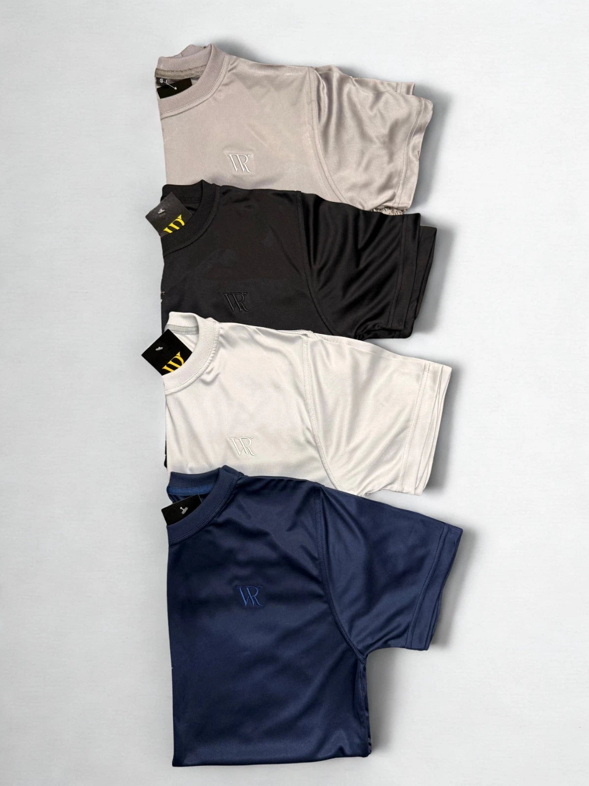 Premium Quality Men’s 100% Polyester T-Shirts – 4 Colours Available – S-XXL