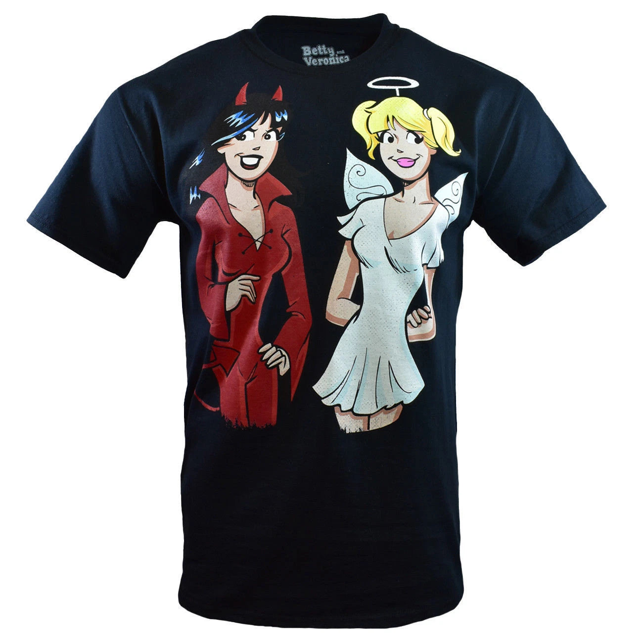 unisex T-shirt - Archie Comics -BETTY and VERONICA - Sexy Devil / Angel - NWT