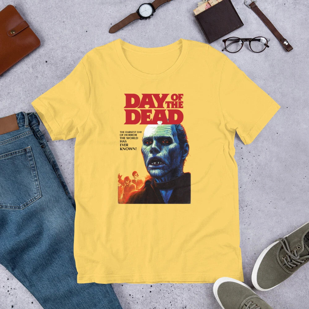 DAY OF THE DEAD - Vintage Horror T-Shirt Zombies 80s Classic Savini