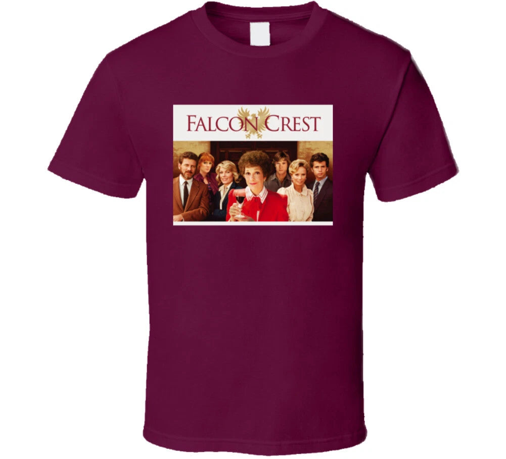 Falcon Crest Tee Retro Tv Show T Shirt