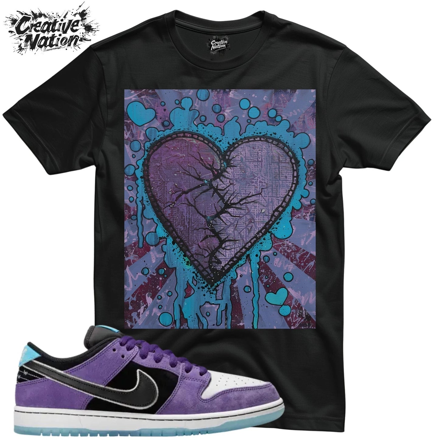 Shirt To Match SB Dunk Low Hayley Unisex Tee Sneaker Shirt Heart Shirt