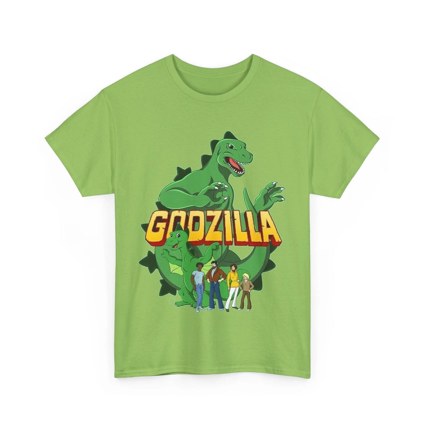 Godzilla T-Shirt Hanna Barbera Cartoon Godzooky Retro 70s Animation Toho Tee