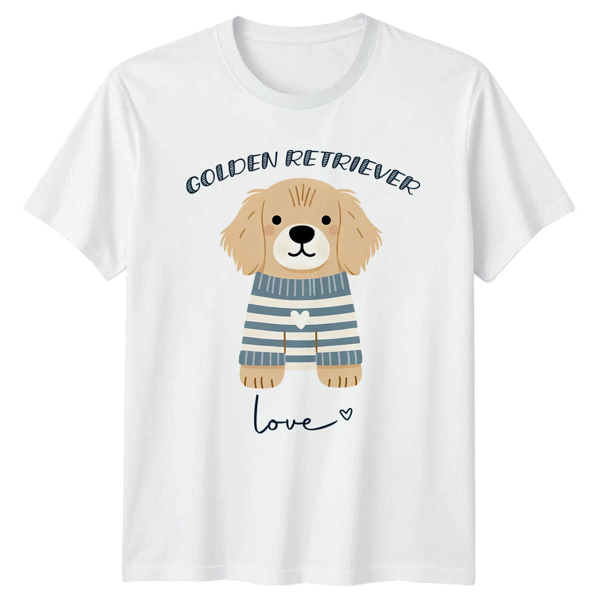 Golden Retriever Love Dog T-Shirt Cute Puppy Mens Womens