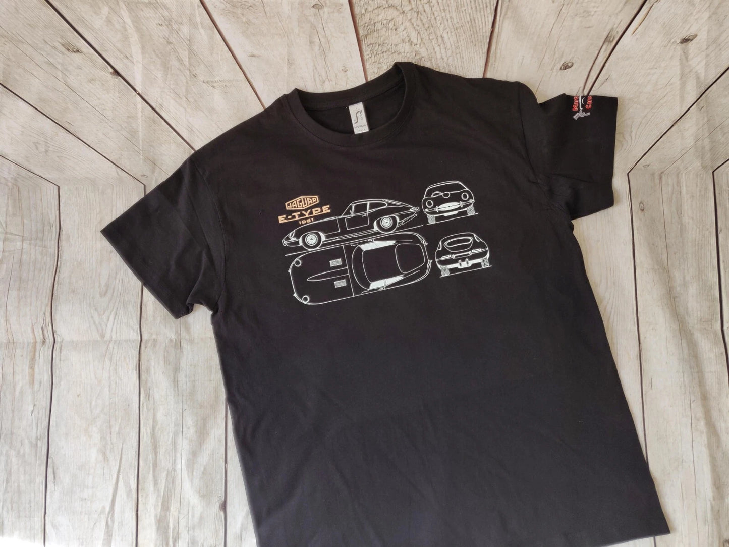Jaguar E Type Classic Series 1 custom t-shirt