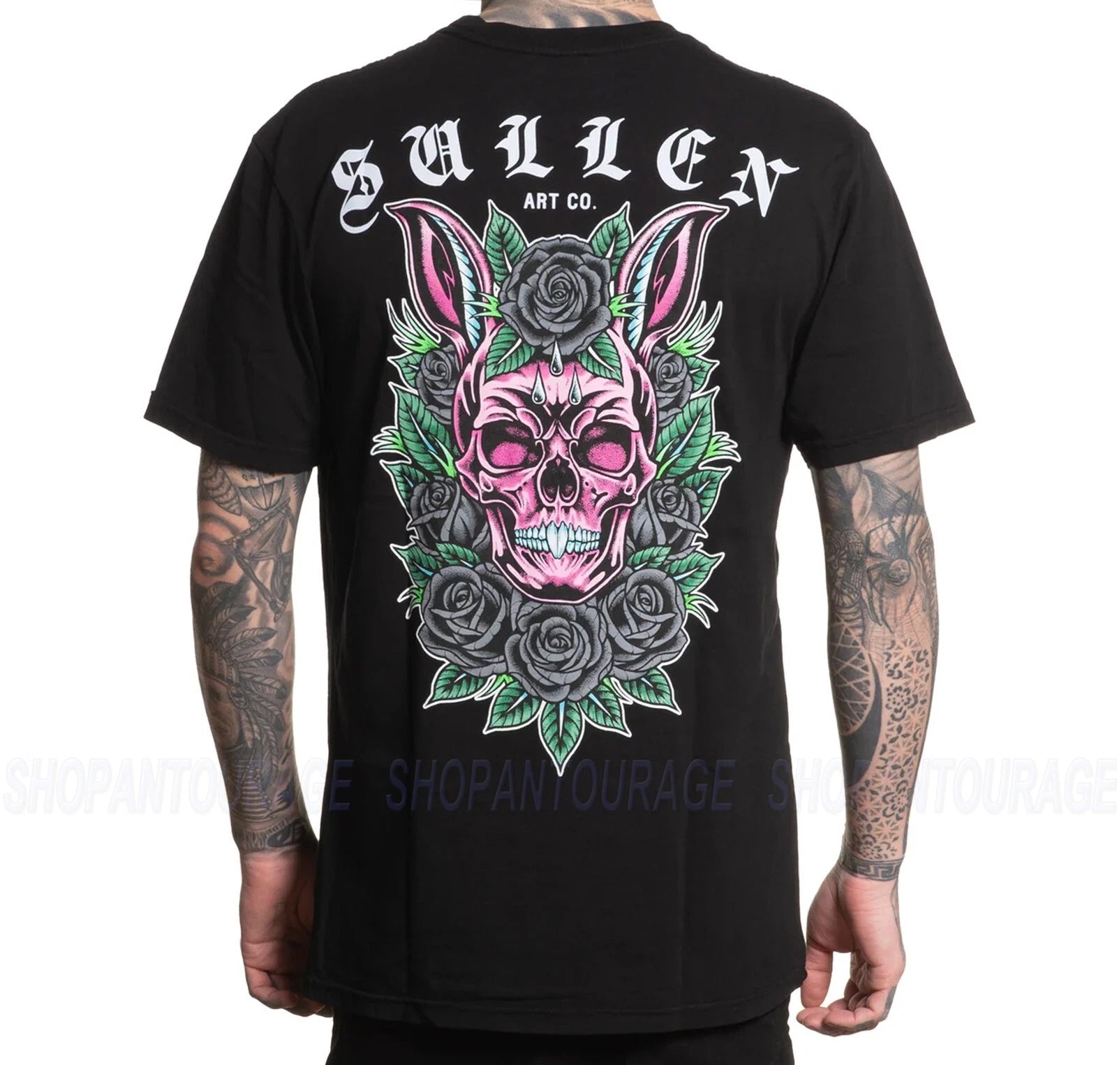 Sullen Art Collective Skull Bunny Premium SCM7319 T-Shirt