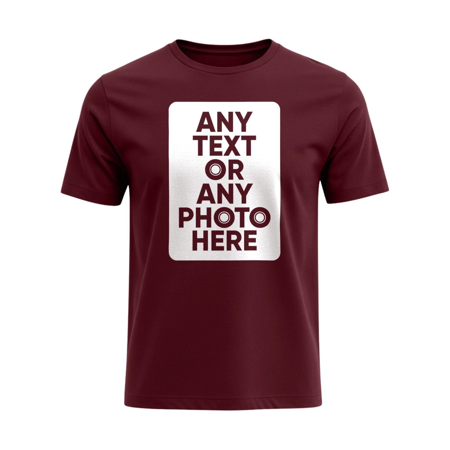 Personalised T-Shirt – Custom Name, Text & Logo | Men’s Organic Cotton Tee
