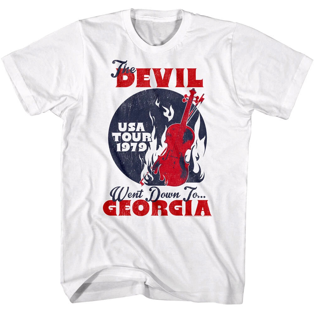 Charlie Daniels Band Devil Went Down to Georgia USA Tour Men's T Shirt Country