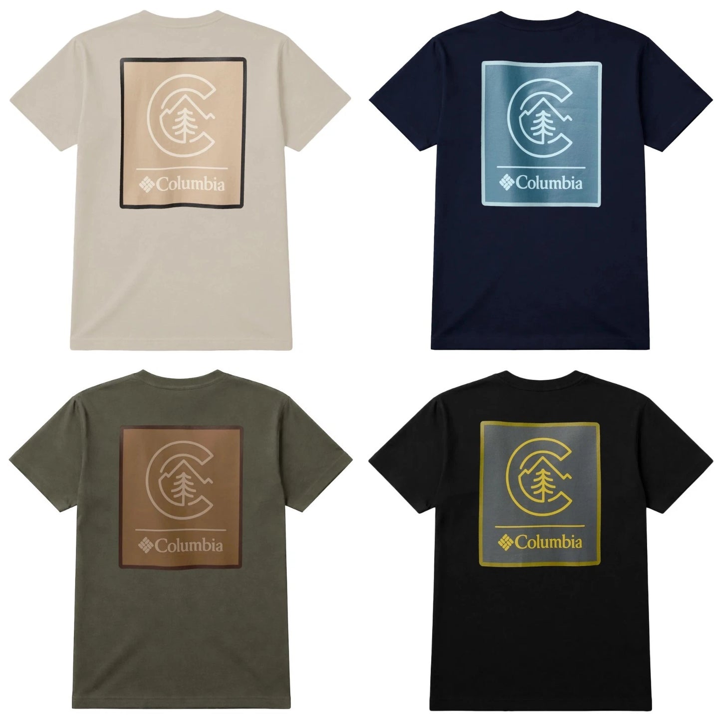 Columbia T-Shirt - Men's Columbia CSC Linework Back Graphic Tee - 2155011
