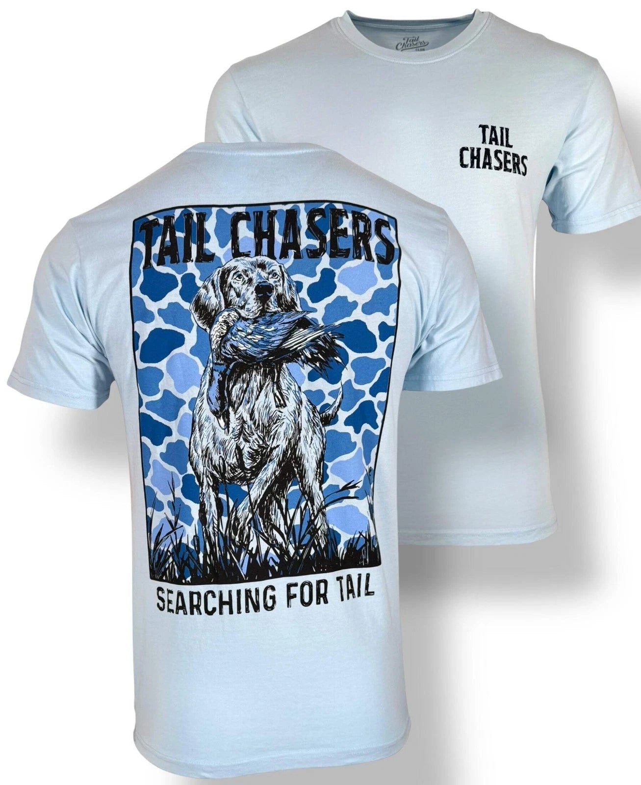 Tail Chasers Club Men’s T-shirt Searching