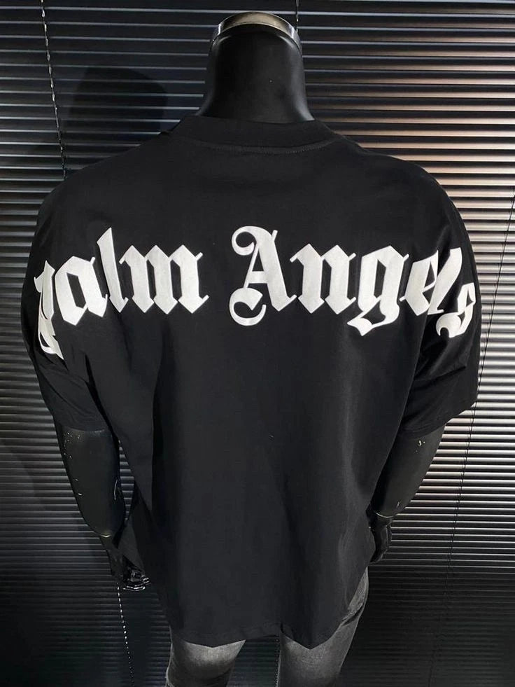 Palm Angels Black High Quality Crewneck Tee Multiple Sizes (FAST SHIPPING 🚛)