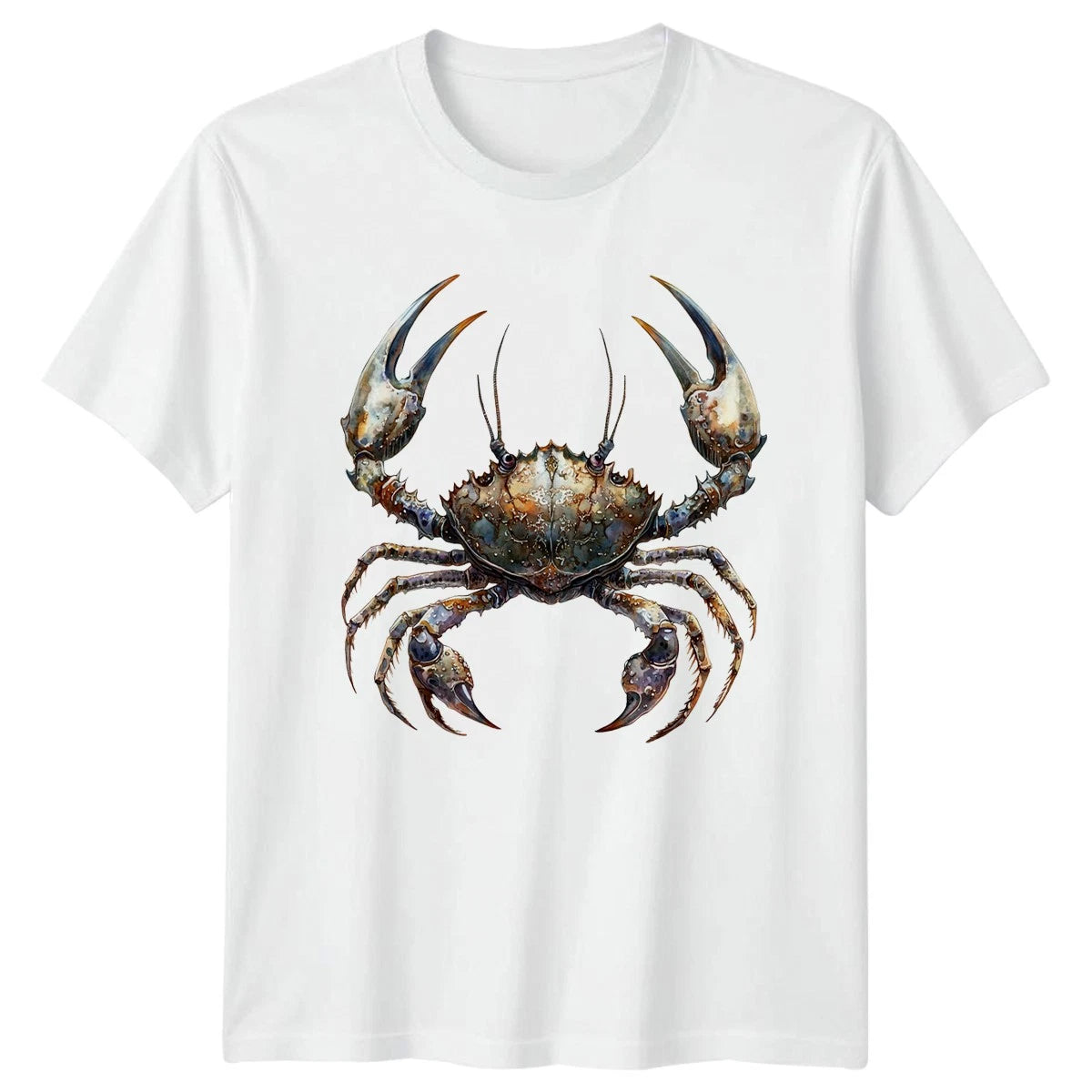 Gothic Crab T-Shirt Sea Creature Gift For Him And Her