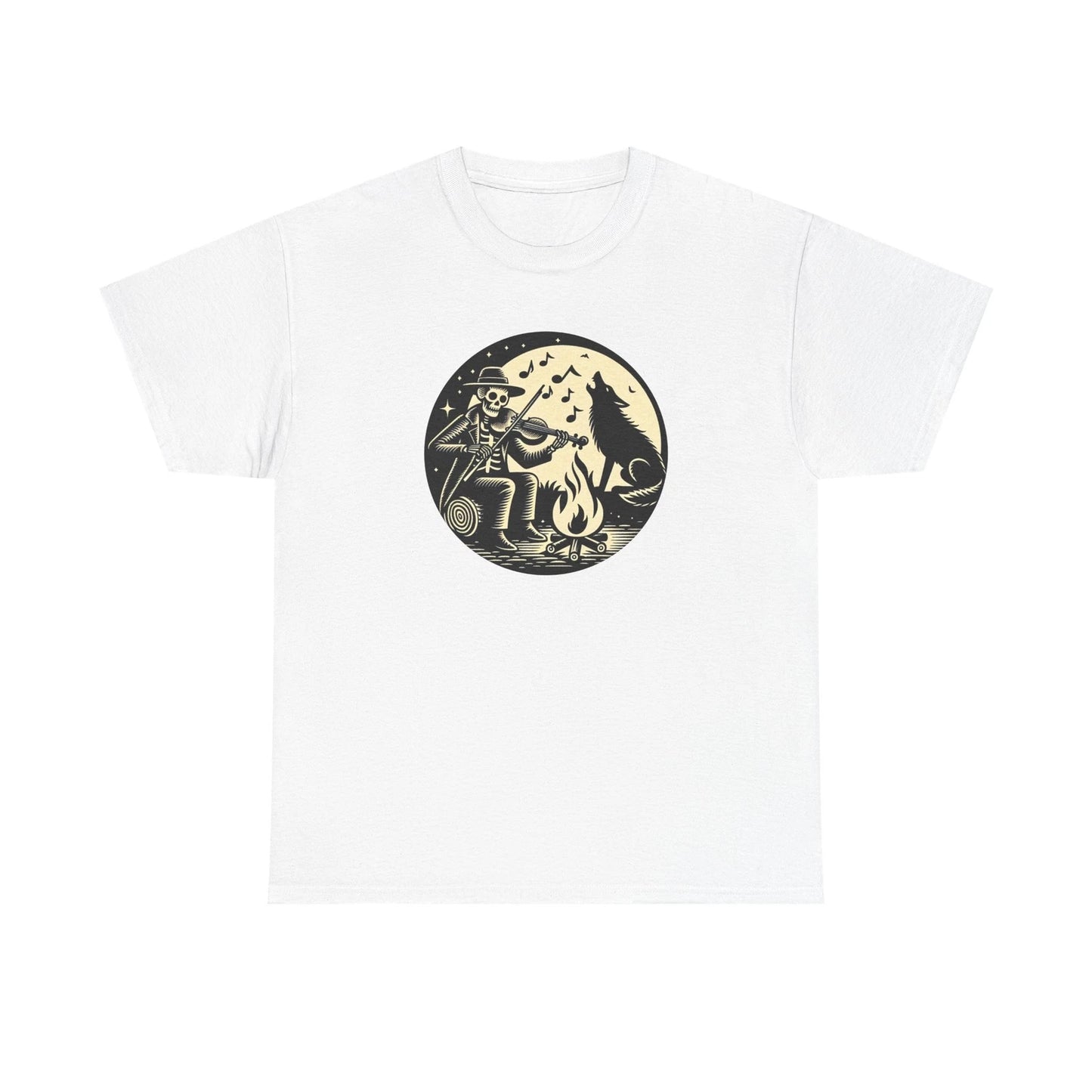 Fiddler and Wolf - Unisex Heavy Cotton Tee