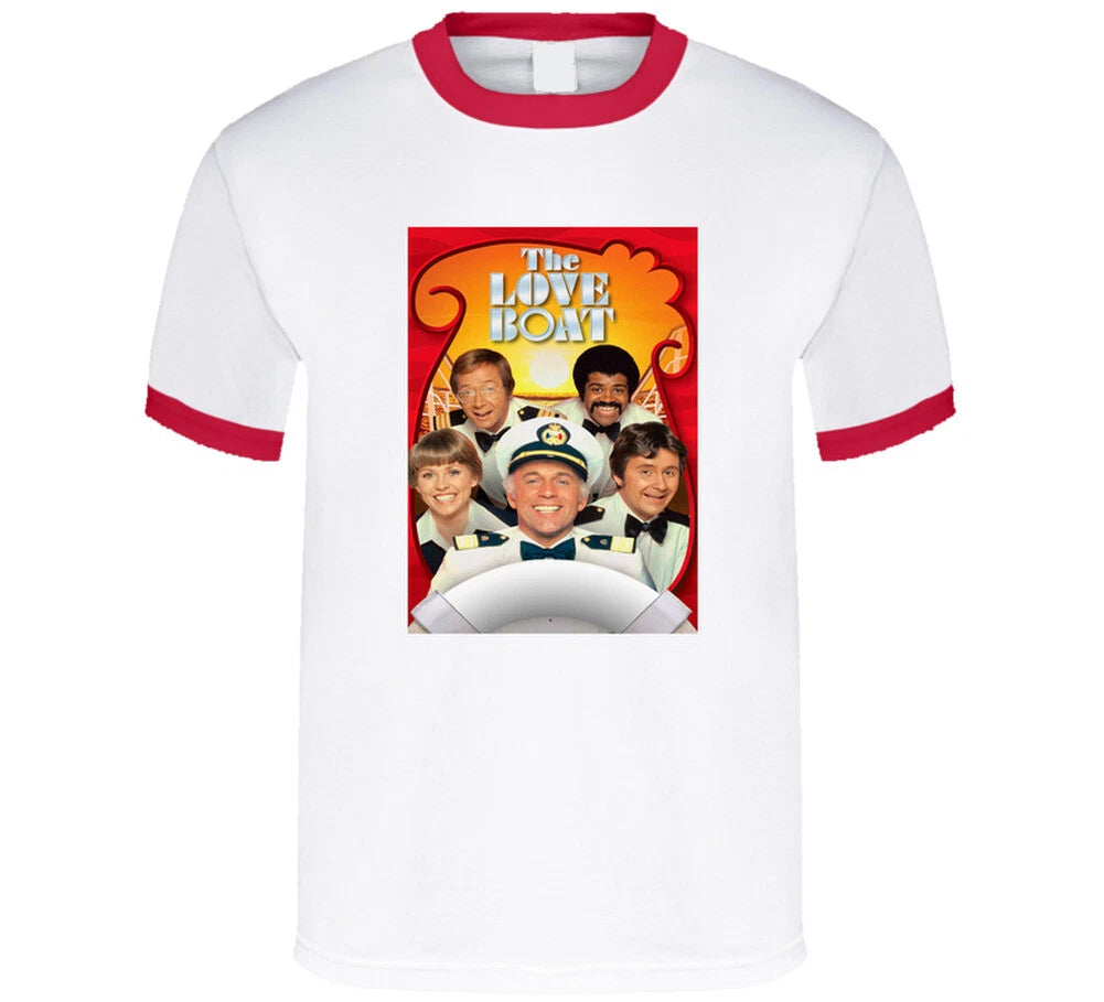 The Love Boat Tv Show Tee Retro 70s American Sitcom T Shirt