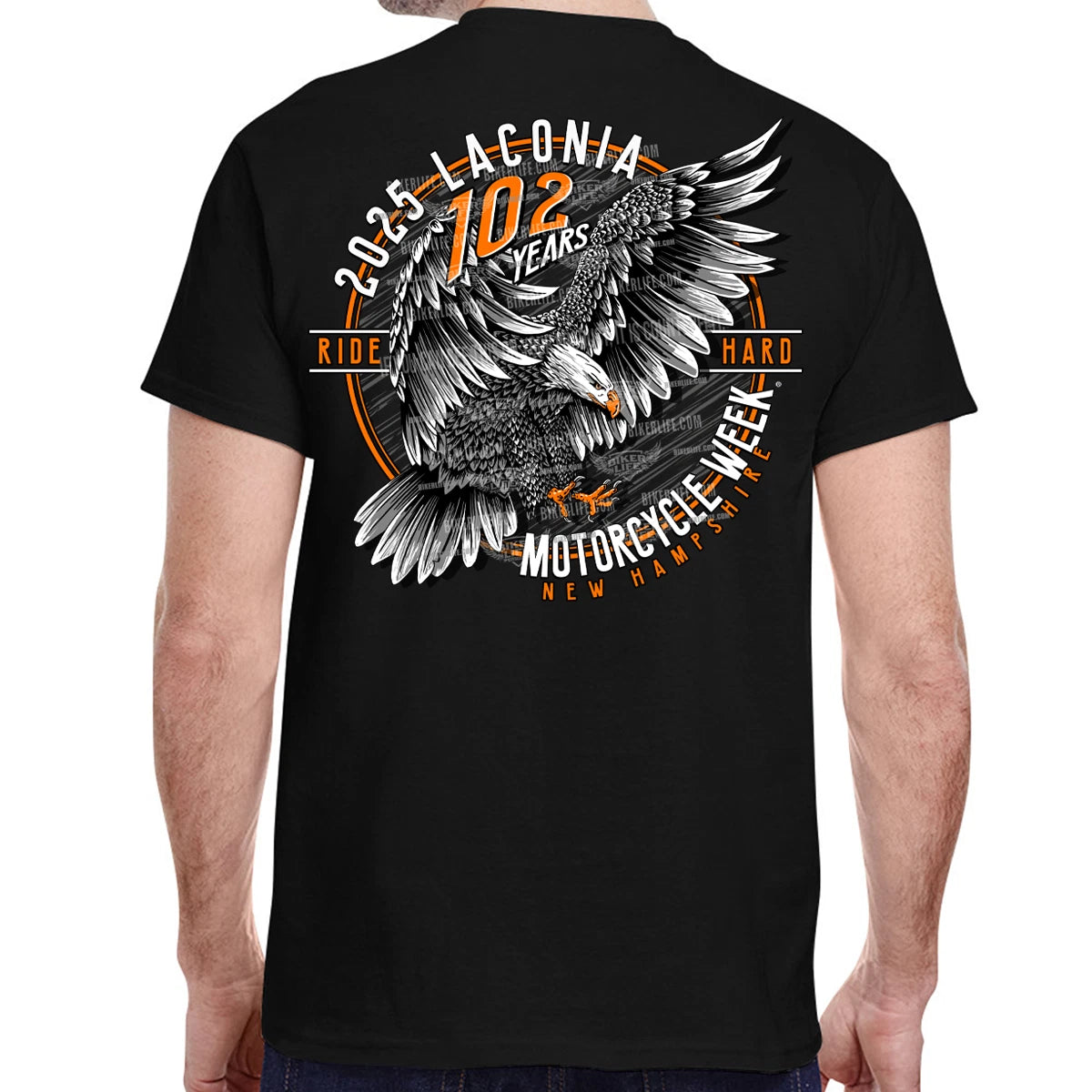 2025 Laconia Motorcycle Week Eagle Landing T-Shirt