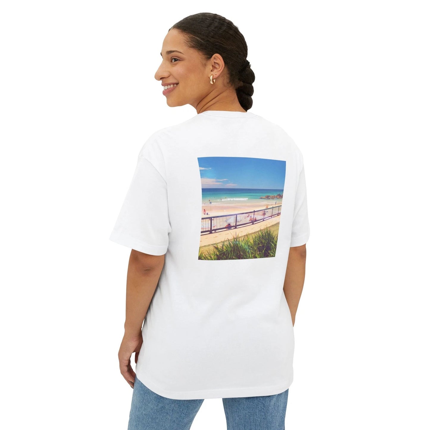Flynn's Beach Unisex Oversized Boxy Tee