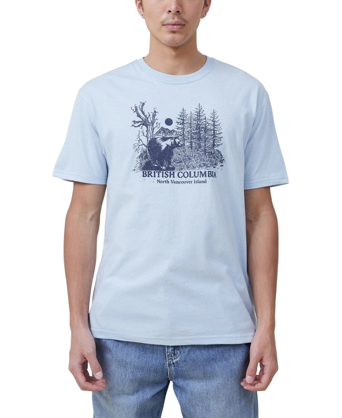 COTTON ON Blue Mist Souvenir Shirt Loose Fit Cotton Camelback Mountain XL