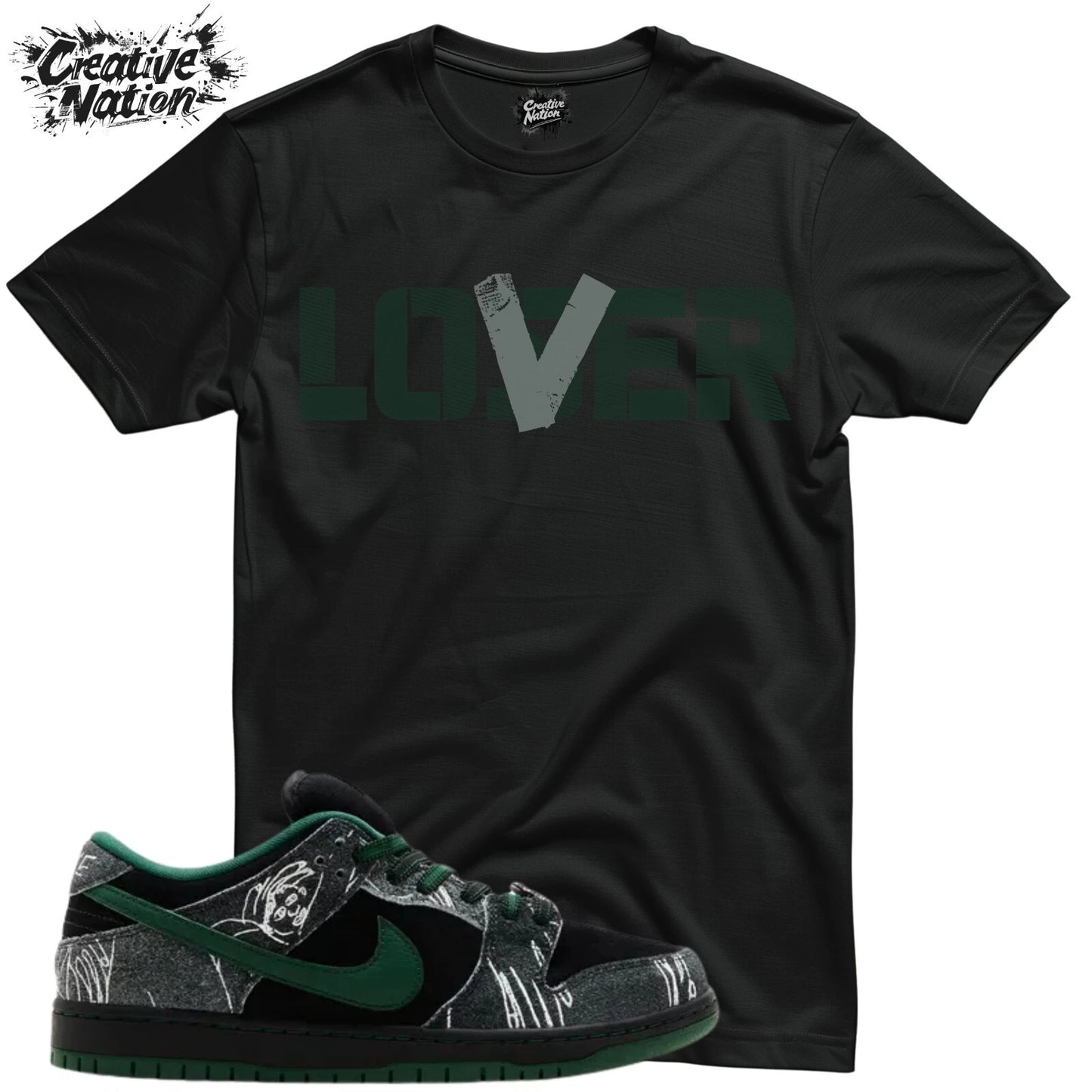 Shirt To Match SB Dunk Low There Skateboards Unisex Tee Lover Shirt