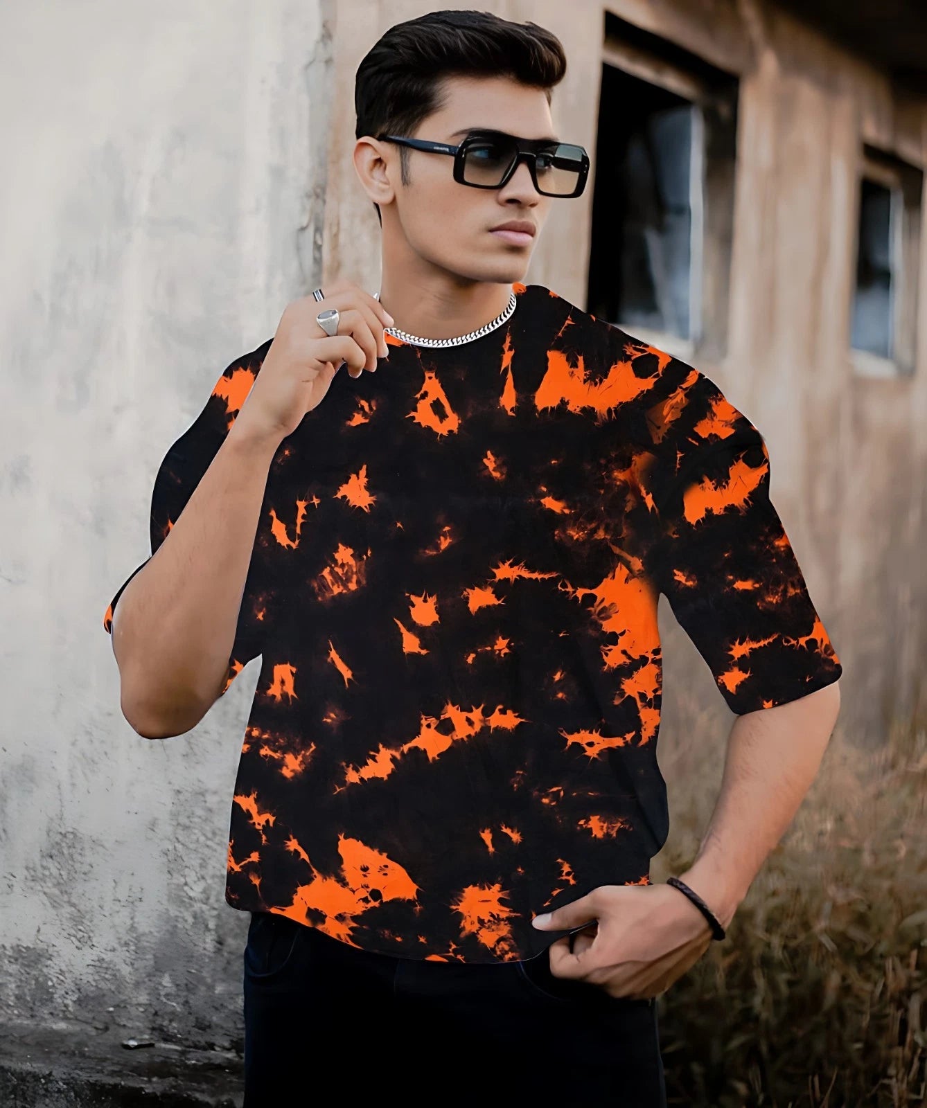 Tie Dye Stylish Handmade T-shirt
