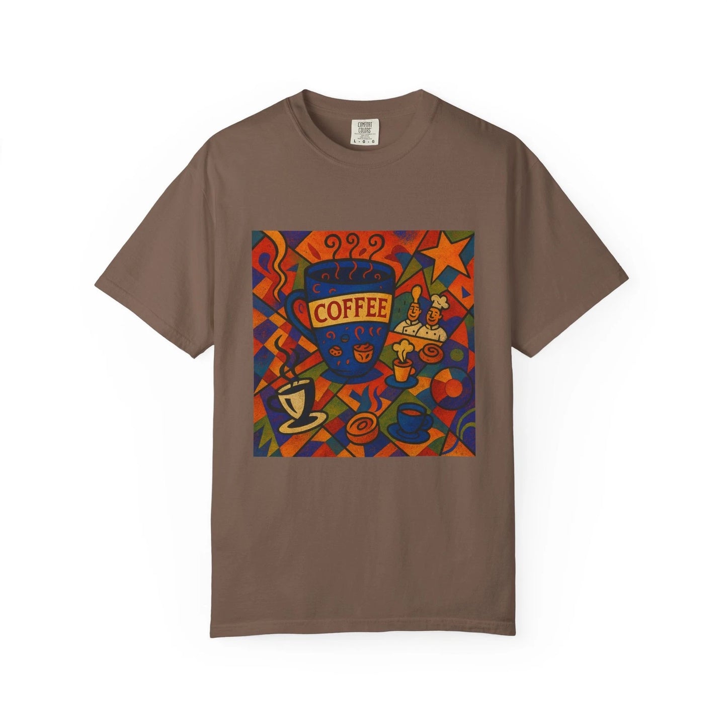Global Village Coffeehouse Clothing, Vintage Tee for Coffee Lovers