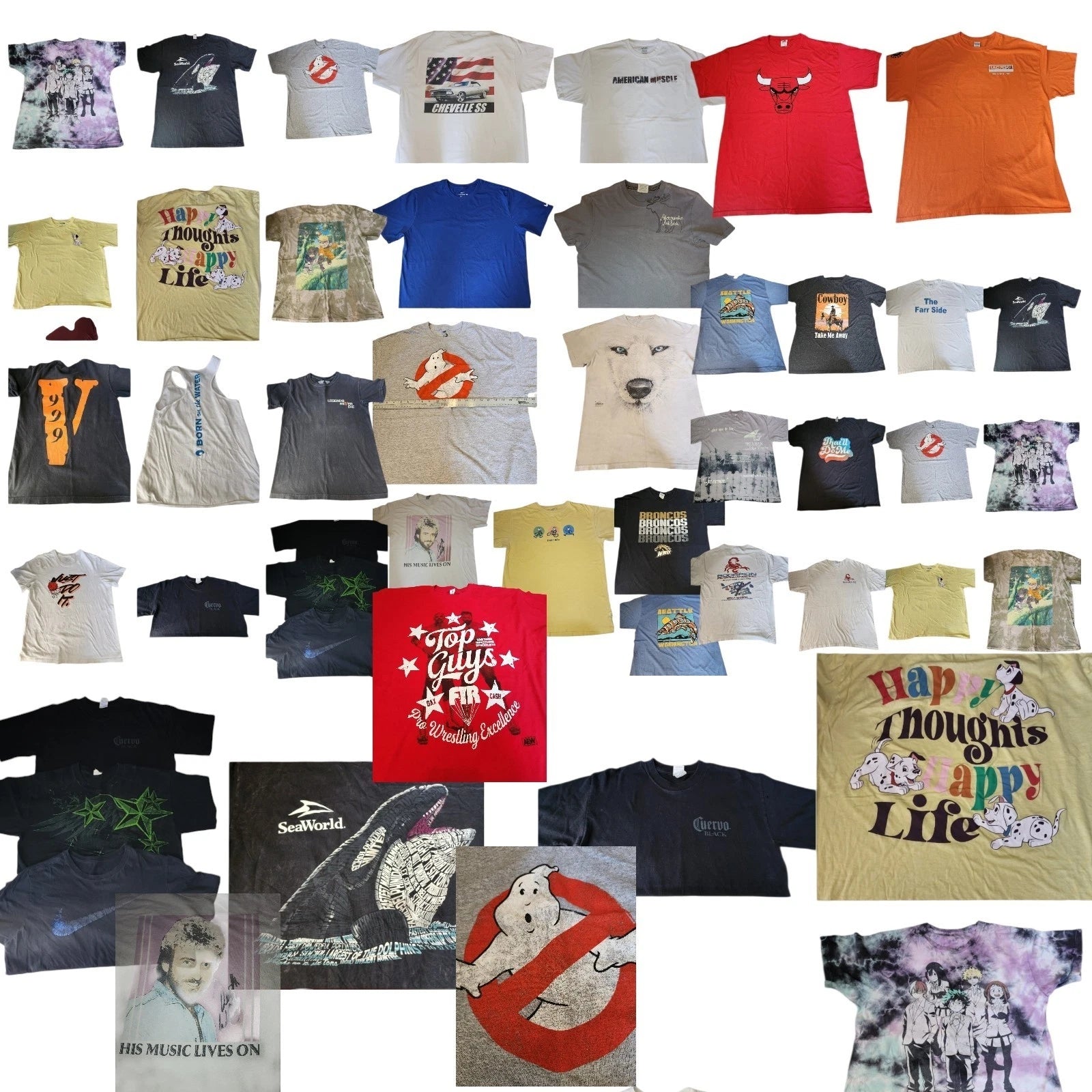 T-shirt Lot, Reseller Bundle 28pcs A&F Muscle Tee, Y2K Tee's