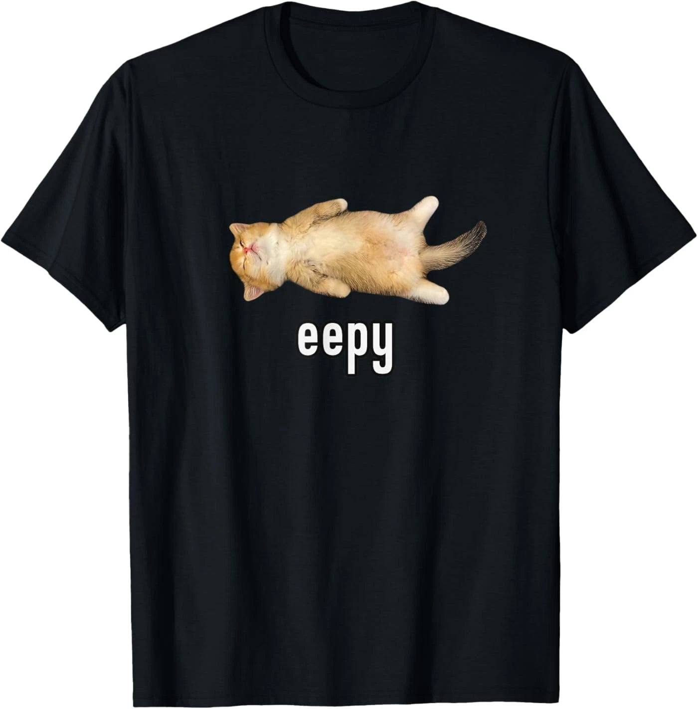 Eepy Cat, Silly Sleepy Cat Meme T-Shirt