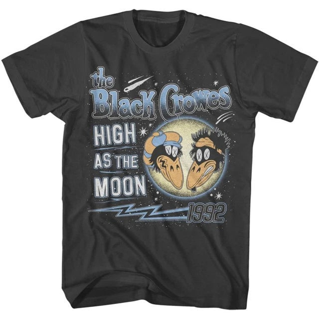 The Black Crowes High as the Moon 1992 Tour Concert T-shirt