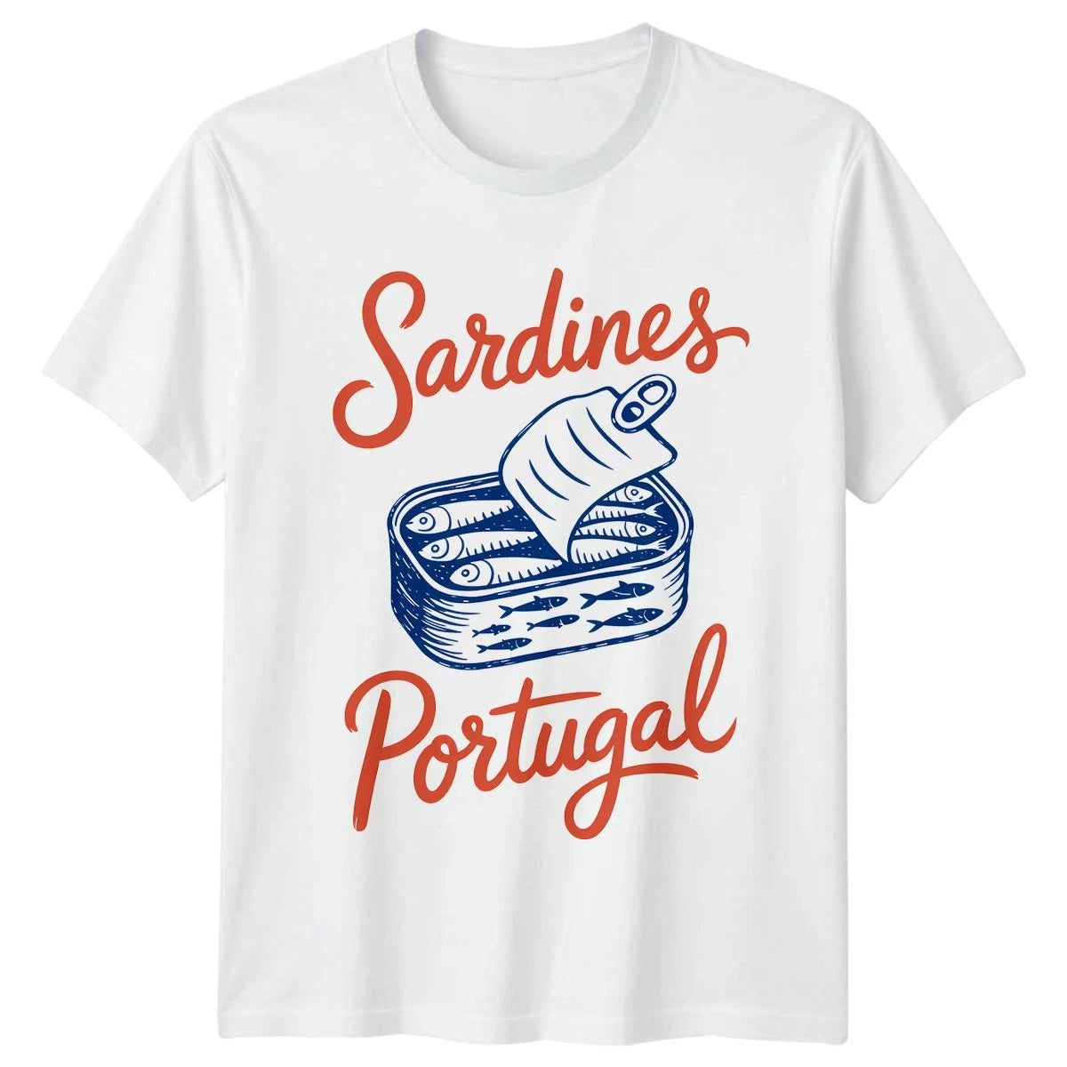Sardines Portugal Food & Drink Portuguese Cuisine Mens Womens Graphic Tee
