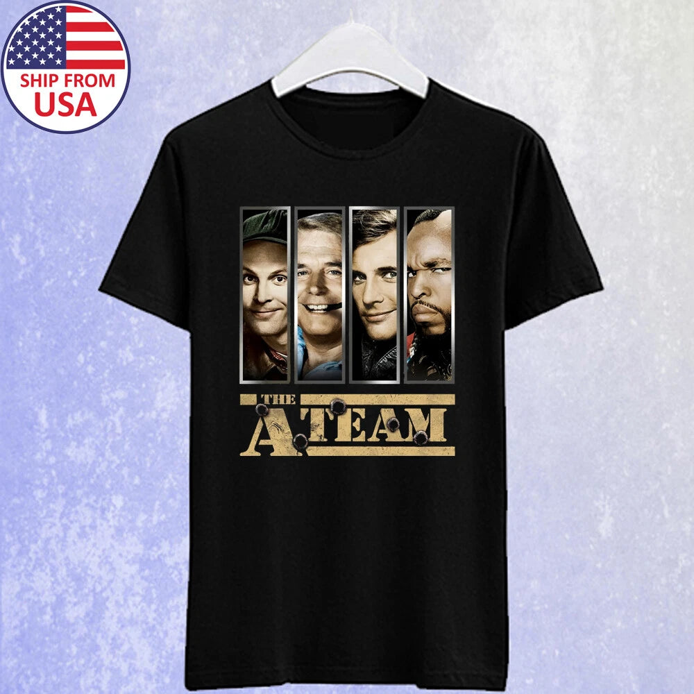 The A Team Movie Men's Black Size S-5XL