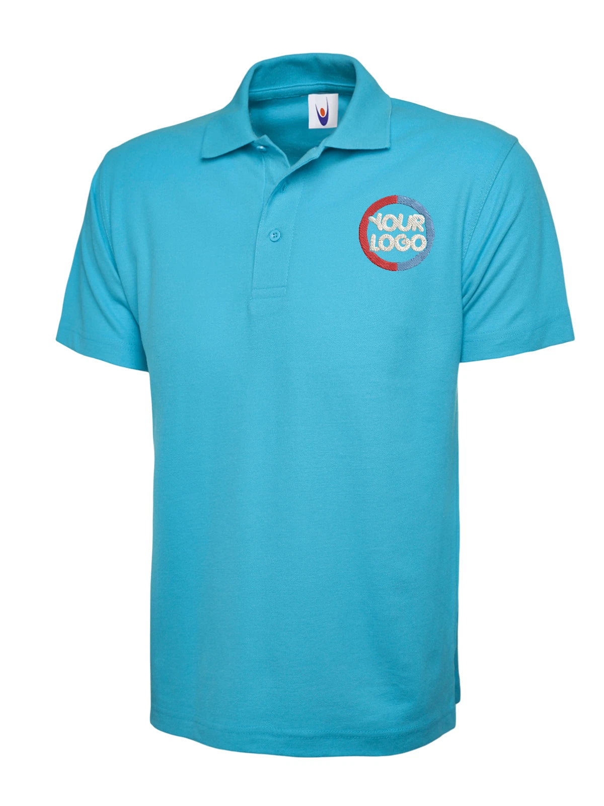 Custom Embroidered Polo Shirt Uneek UC101 Personalised Workwear Poloshirt T