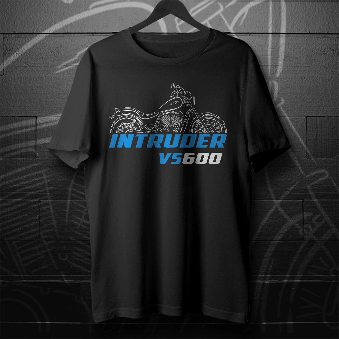 Suzuki VS600 Intruder 1995-1997 - Motorcycle T-Shirt for Riders