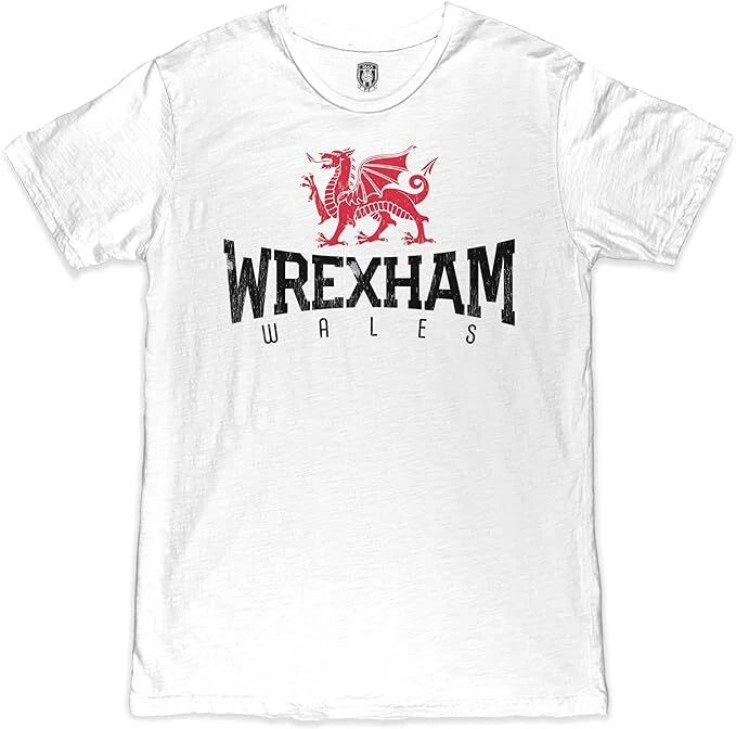 WREXHAM Premium Vintage Triblend Slub T-Shirt White - 1863FC
